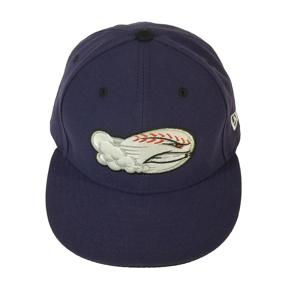 New Era 59Fifty  Winston-Salem Dash Cap Hat Fitted 7 MiLB Purple White Sox
